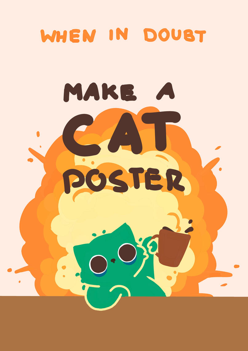 Cat Poster (cool)